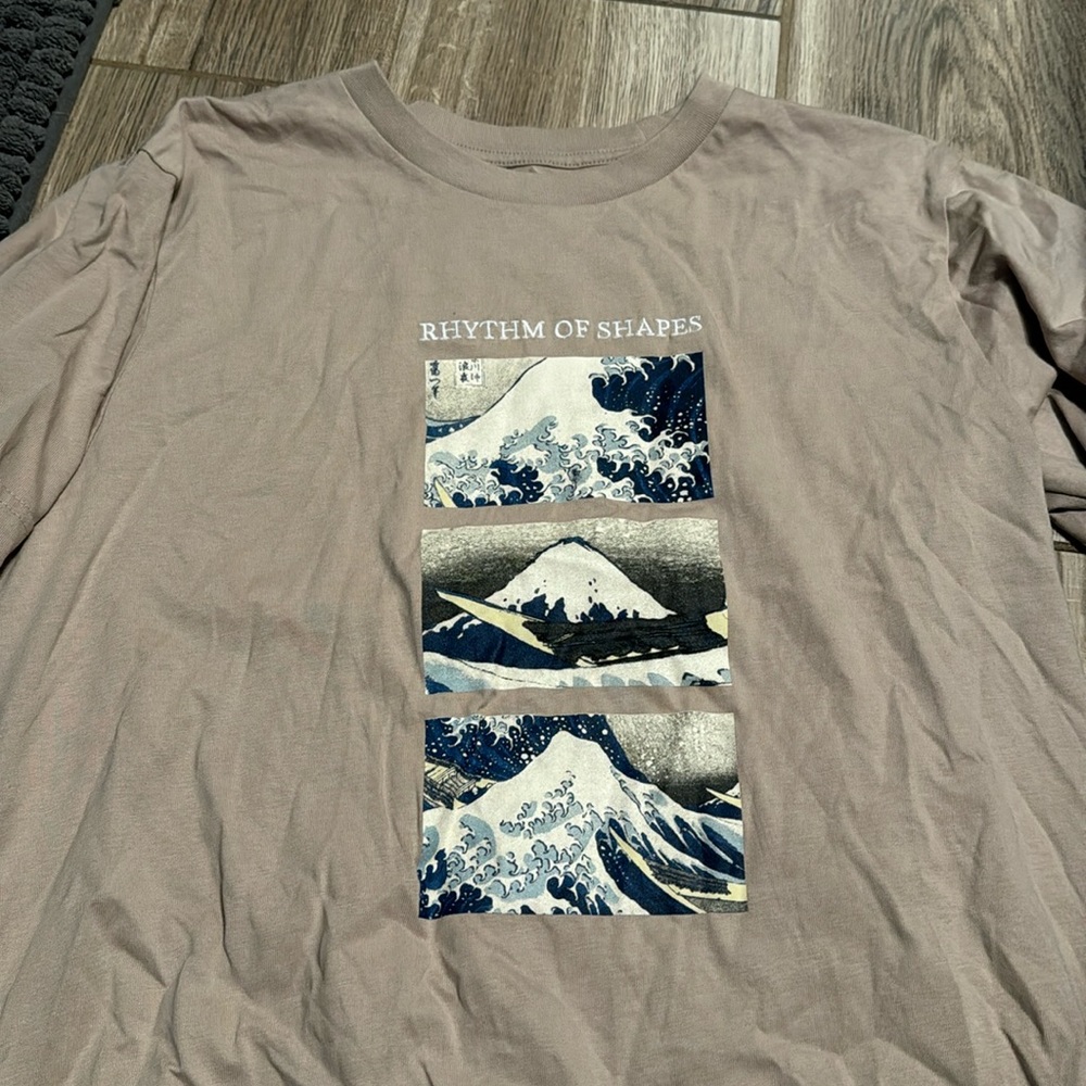 The great wave t shirt